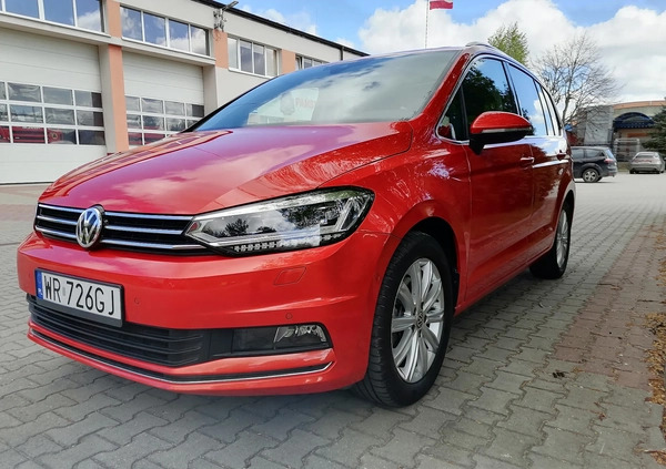 Volkswagen Touran cena 79000 przebieg: 117188, rok produkcji 2017 z Radom małe 232